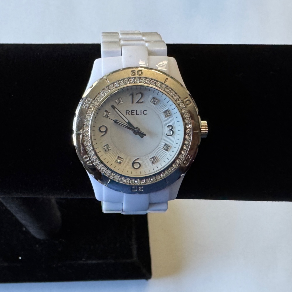 Relic White Ceramic Bracelet